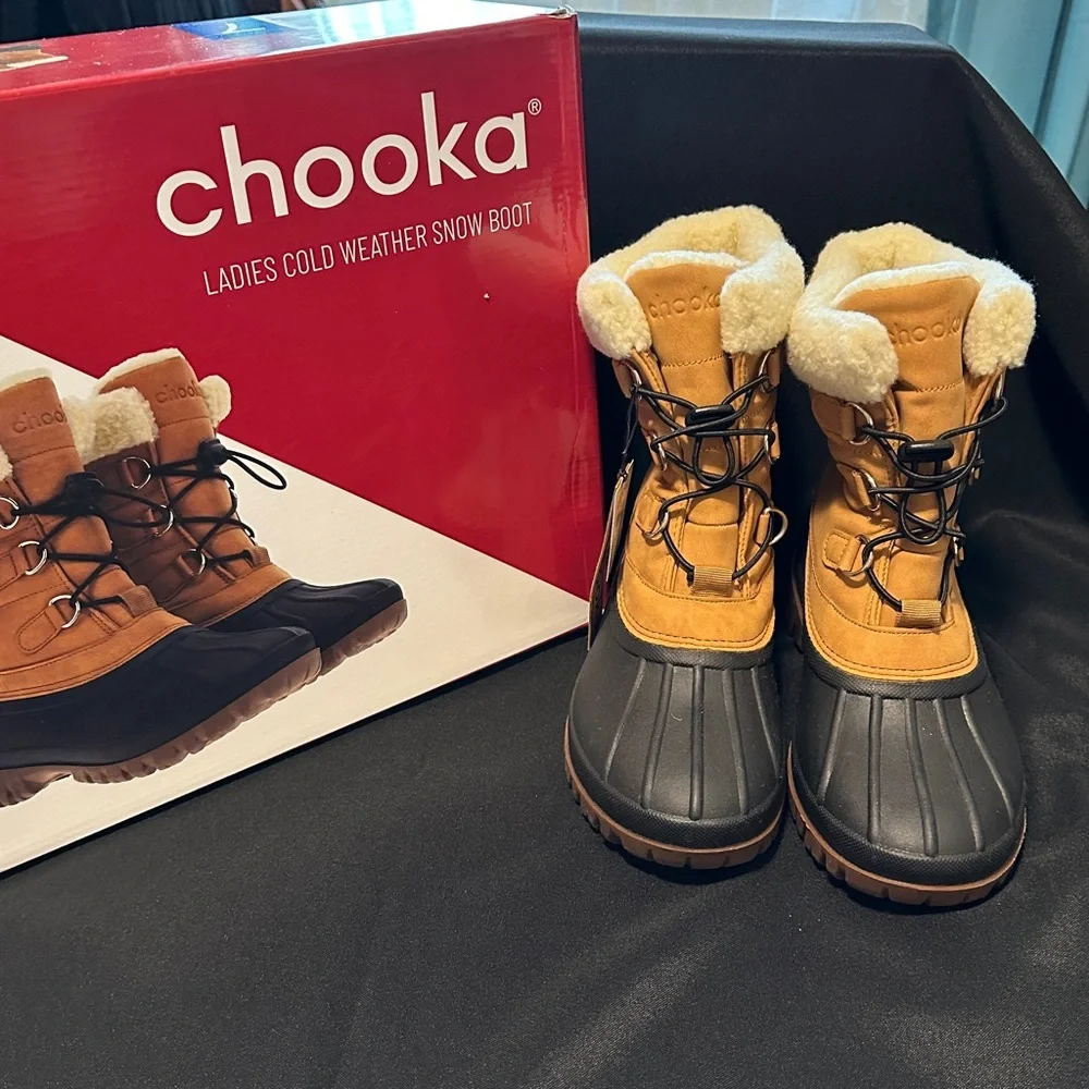 Chooka Snow Boots NIB Size 7‎